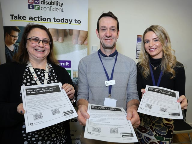 Promoting the Disability Confident scheme at the fair