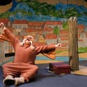 Luke Simpson is the walrus in Thor's Great Big Adventure at the Stephen Joseph Theatre in Scarborough