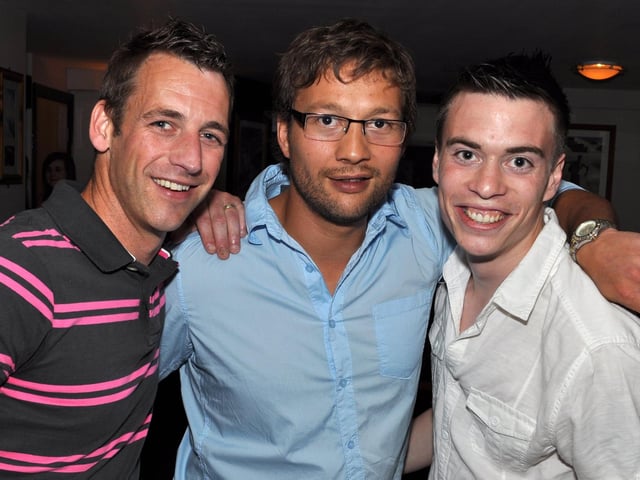 Simon, Alex and Victor.