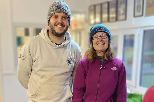Adam Chilvers and Caroline Watson won the Dukes Park Tea & Biscuits.