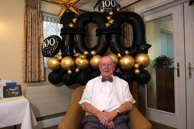 Centenarian Bill Simmonds