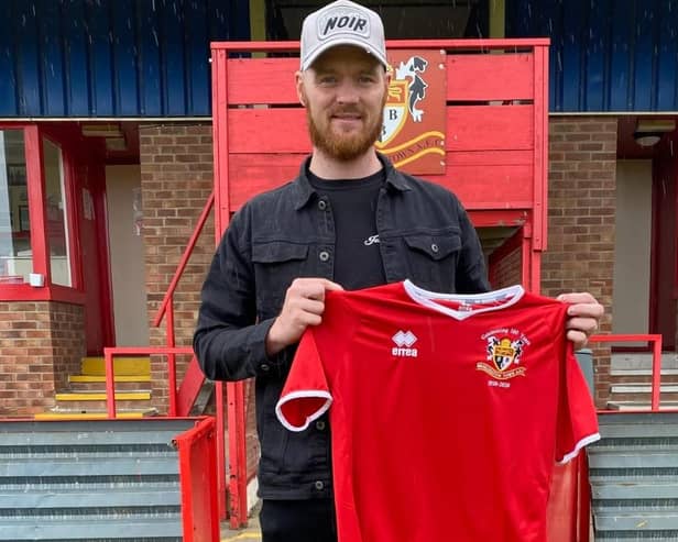 Mike Thompson has returned to Brid Town as manager.