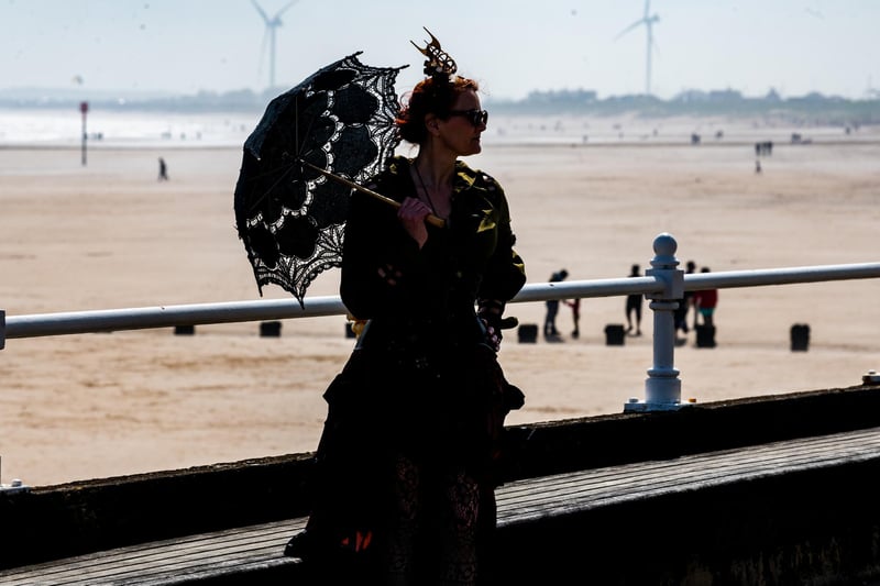 The Great Bridlington Steampunk Weekend. Picture By Yorkshire Post Photographer,  James Hardisty. Date: 6th May 2023.