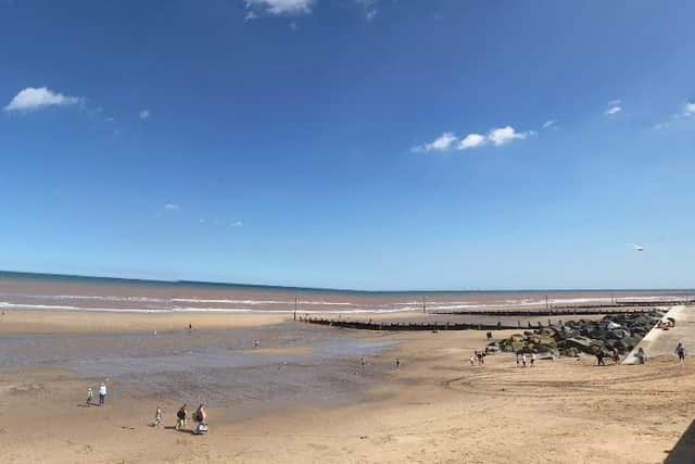 Withernsea beach has a water quality rating of 'excellent'.