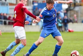 Jos Storr’s first Whitby Town goal sealed a 3-2 victory at Redcar Athletic