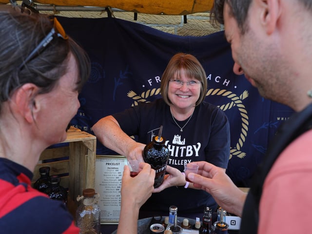 Whitby Distillery offer some gin. picture: Richard Ponter