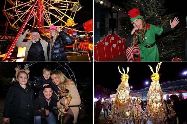 Christmas magic at Scarborough Sparkle