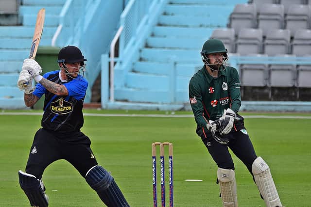 Skipper Ben Gill entertained with an inventive half century.