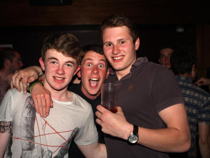 Luke, Schofield & Jamie in Blue Lounge.
132344r