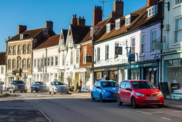 Malton town centre