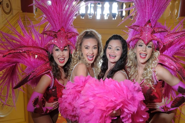 Here come the girls - Shauna Olley,  Beth Gourlay, Zoe Wright  and Lauren Lucas in Razzle Dazzle
