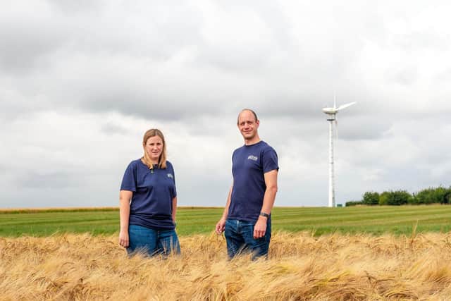 Kate Balchin will speak at the Farmers Weekly Transition Live event. She is pictured with husband Alex Balchin.