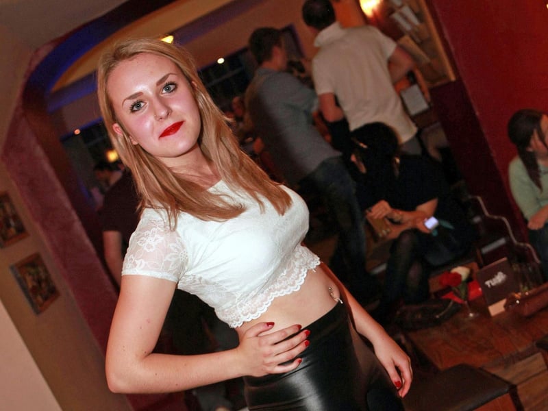 Eleanor enjoying a great night out