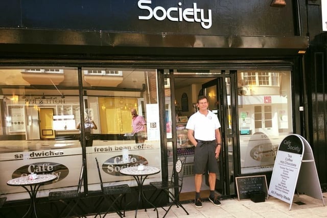 Cafe Society is located on Bridge Street. One Tripadvisor review said "I always pop in in here for a brew when we are in Bridlington. Lovely coffee and tea, all food fresh and reasonably priced."