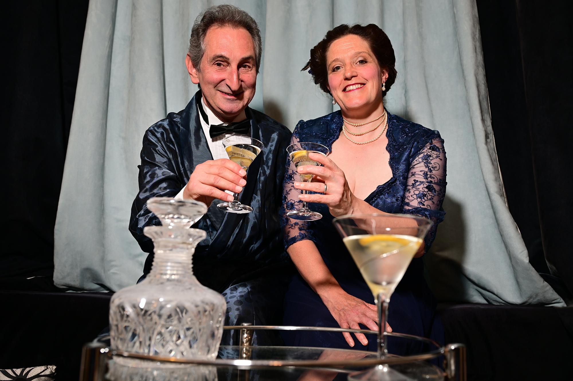 Song, dance and bickering - curtain is due up on delightful Noel Coward ...