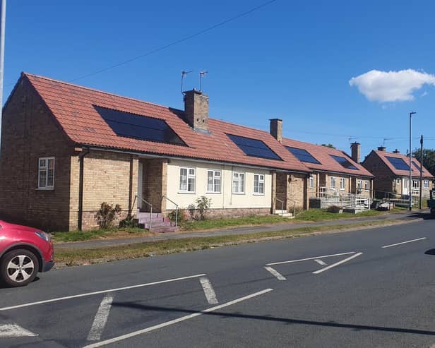 The prize was awarded for the council’s re-roofing project.