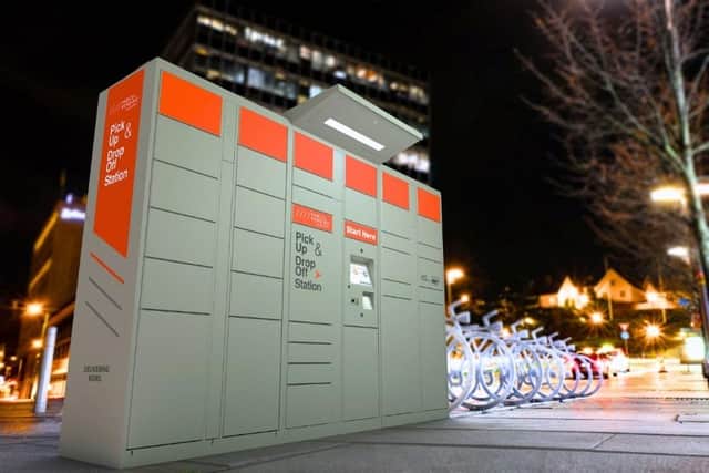 Parcel Pending by Quadien locker