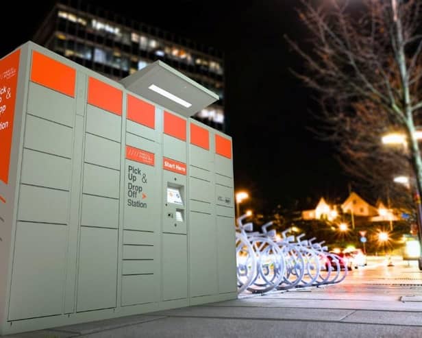 Parcel Pending by Quadien locker