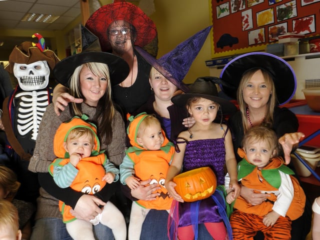 Halloween party at Buckets and Spades Nursery.  094487a  photo: Andrew Higgins