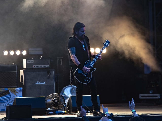 It was a return to Scarborough for guitarist Billy Duffy!