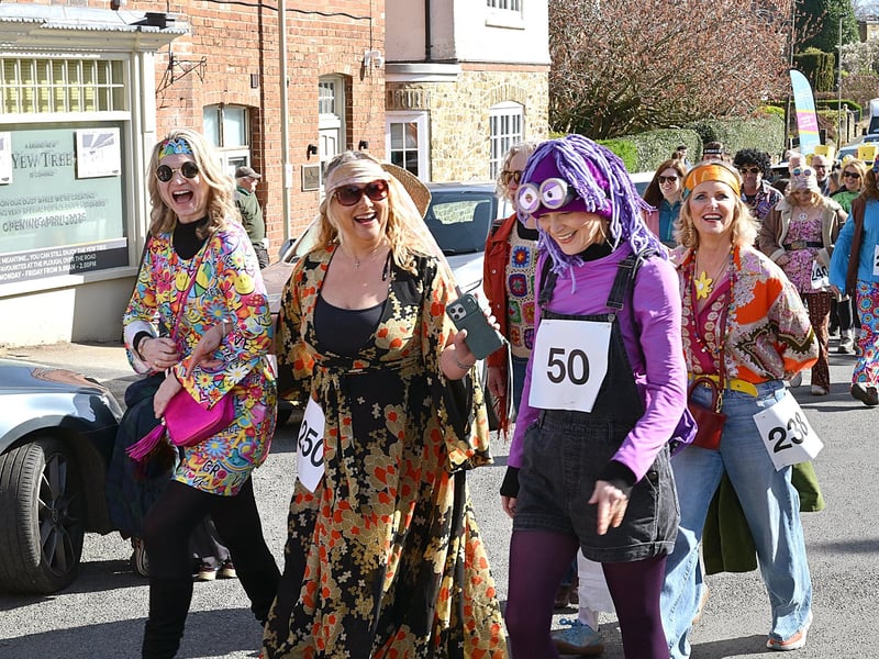 Striding out for charity