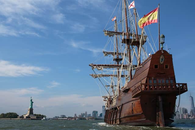 The Galeon Andalucia in New York