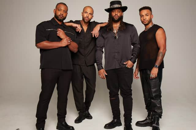 JLS – JB Gill, Marvin Humes, Oritsé Williams and Aston Merrygold