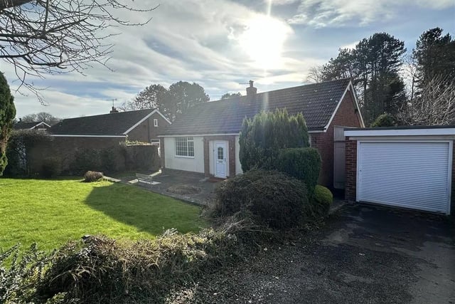 This two bedroom and one bathroom detached bungalow is for sale with CPH Property Services with a guide price of £250,000.