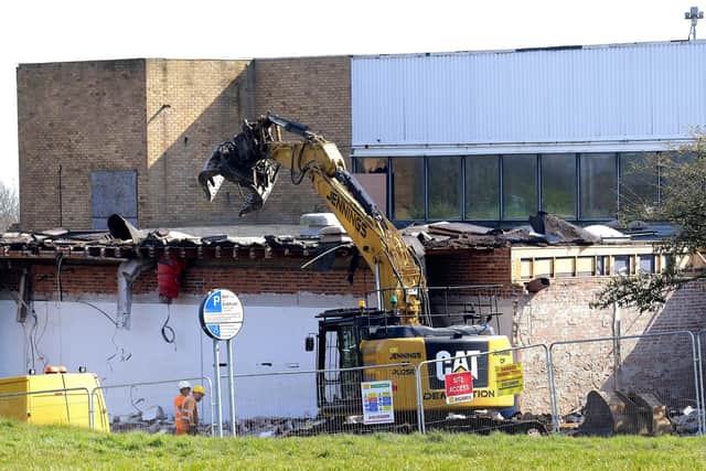 Scarborough's former indoor swimming pool was demolished earlier this year.