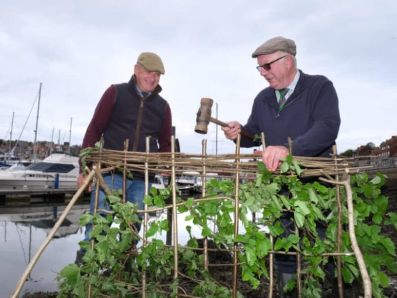 The annual Whitby Penny Hedge Ceremony will take place on May 13. The unique custom is a longstanding tradition, which dates back hundreds of years. Today this historic ceremony is a simple affair which is continued to mark Whitby’s cultural roots. Two men build the hedge on the east bank of the River Esk before sounding a horn and shouting the words ‘Out on Ye’ to mark its completion.