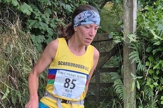 Rhona Marshall shone as Scarborough Athletic Club’s Female team earned victory at the Ravenscar Rumble.