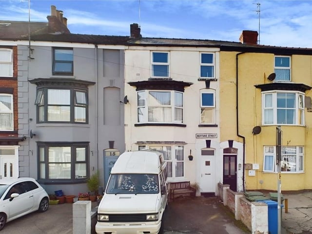 This four bedroom terraced house is for sale with Hunters for £180,000.