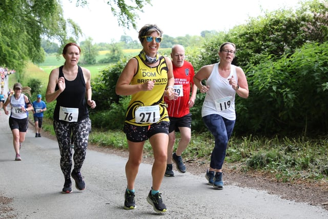 A Brid Road Runner in action at the Top of the Wolds event.