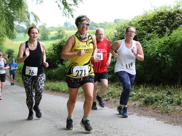 A Brid Road Runner in action at the Top of the Wolds event.