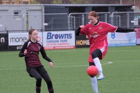 Sarah Dicks was Girl of the Game for Scarborough Ladies Under-16s.