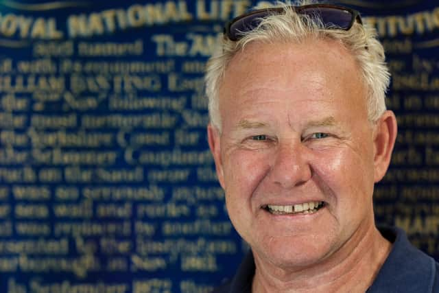 John Senior, pictured, has been appointed at president of Scarborough Lifeboat Station. (Photo: RNLI/Erik Woolcott)