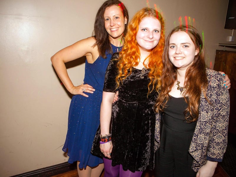Lisa, Fin & Katie.
