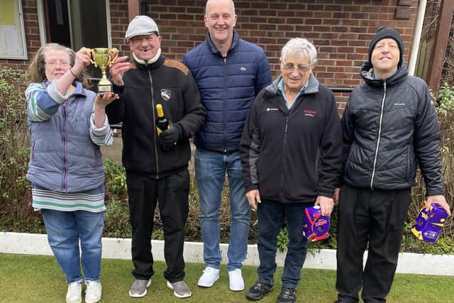Sue Wilkinson and Pete Hodgson won the Borough BC President's Cup.