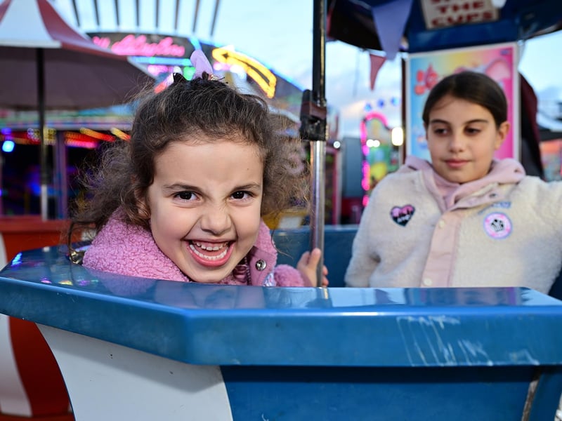 All smiles at the fair.