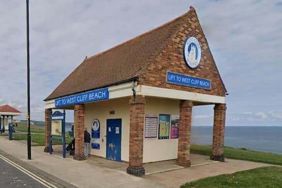 The cliff lift was closed in 2022 - Image: Google Maps