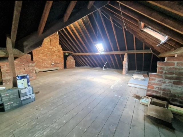 This large loft space could suit a whole range of purposes.