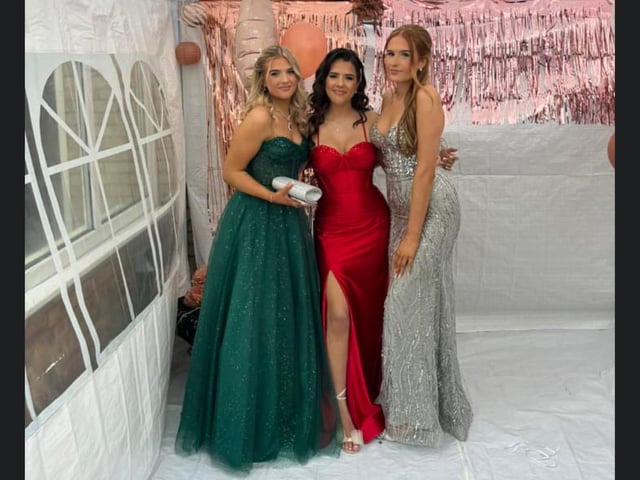 These three lovely ladies are from Filey School.