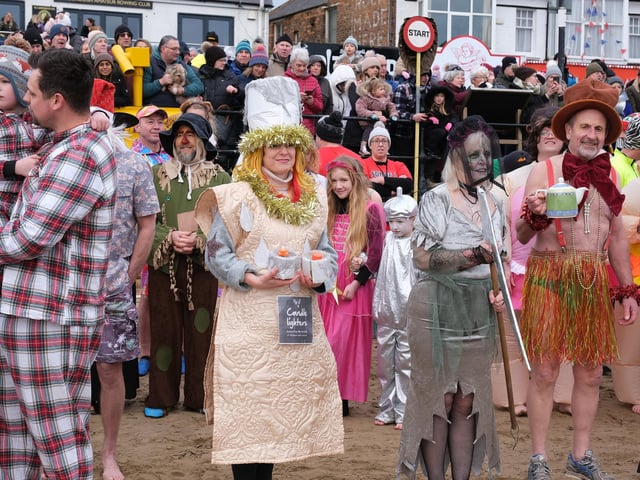 Participants in fancy dress