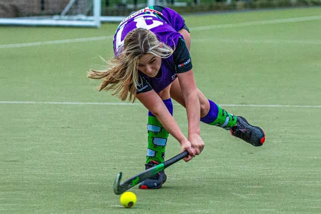 Brooke Heidt hits out for Danby Ladies 2s./ Photo by Brian Murfield