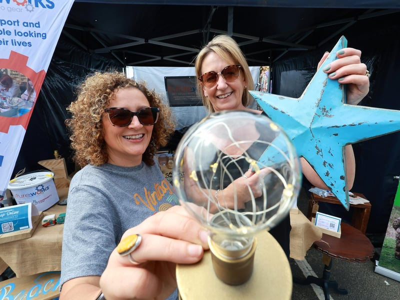 Futureworks offer some great choices on their stall.