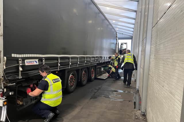 Police officers took part in 17 multi-agency operations.