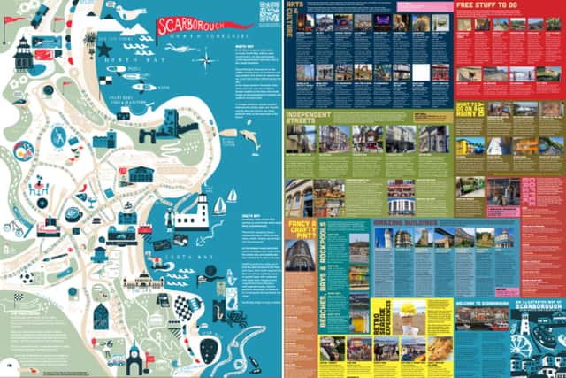 The illustrated map is available now