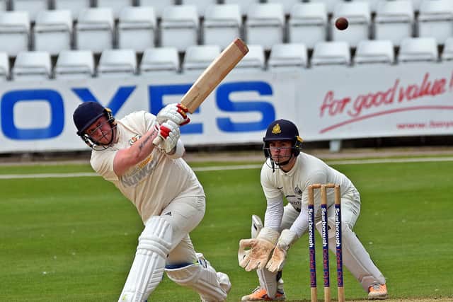 South Holderness batsman Jack Harrison thumped a quick 54.