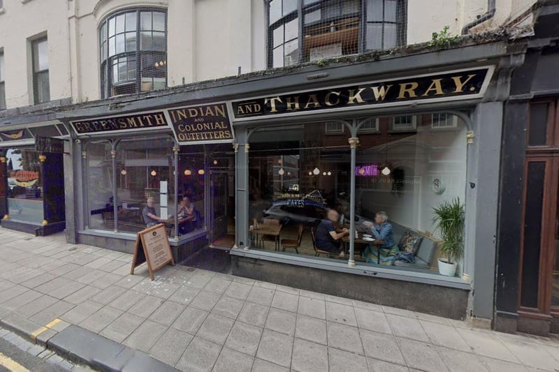 Greensmith Coffee is located on St Nicholas Street. It received 4 votes.