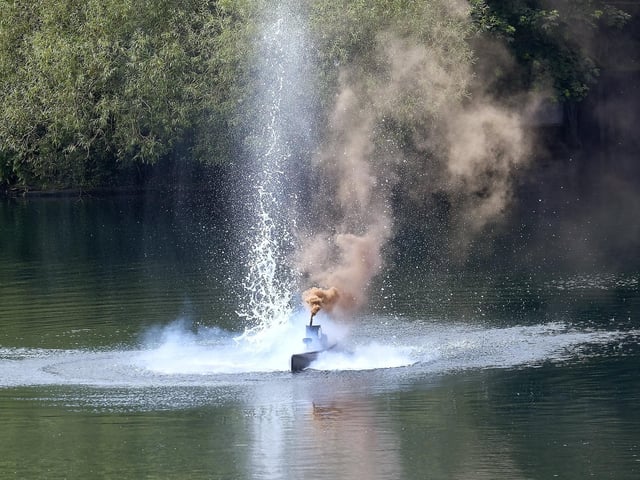 Taking a direct hit